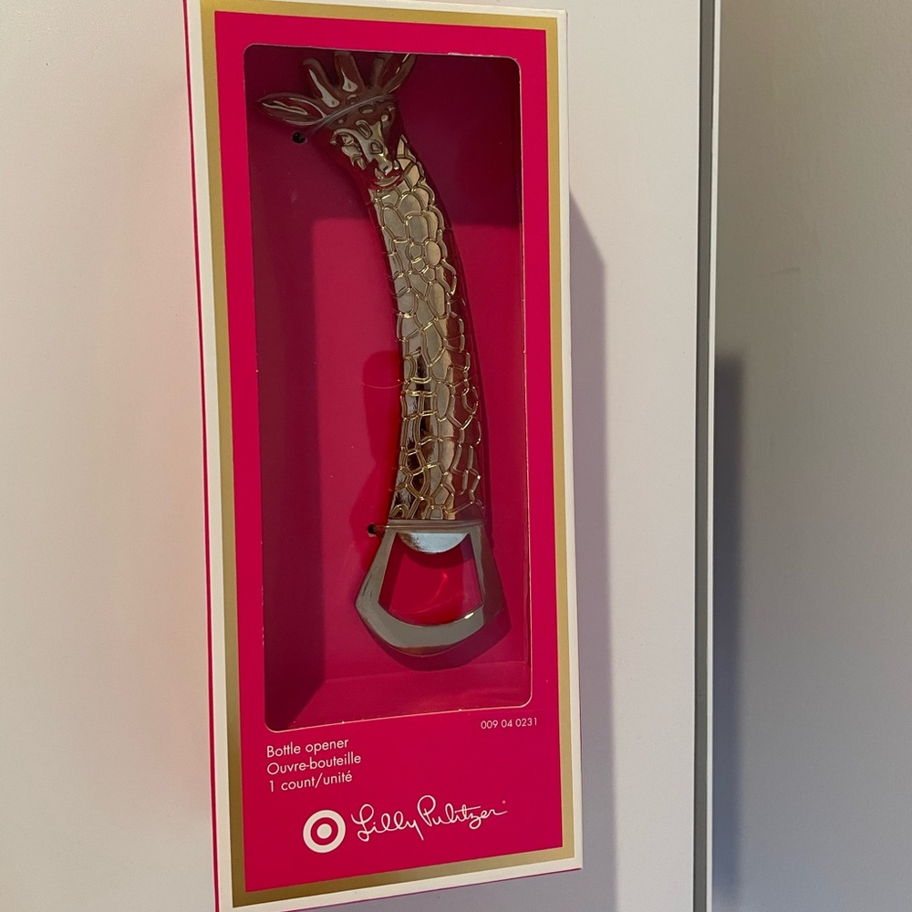 Lilly Pulitzer for Target giraffe bottle opener